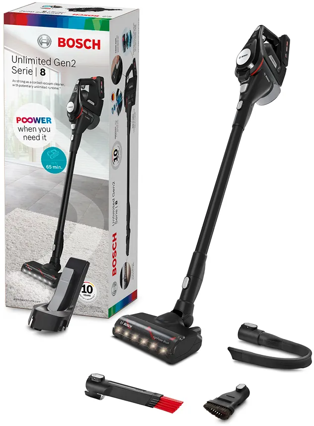 Bosch Unlimited Gen2 Serie 8: Unrestricted Power, Next-Generation Cleaning