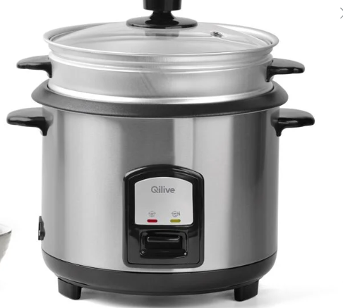 Rice Cooker With Steamer Basket
